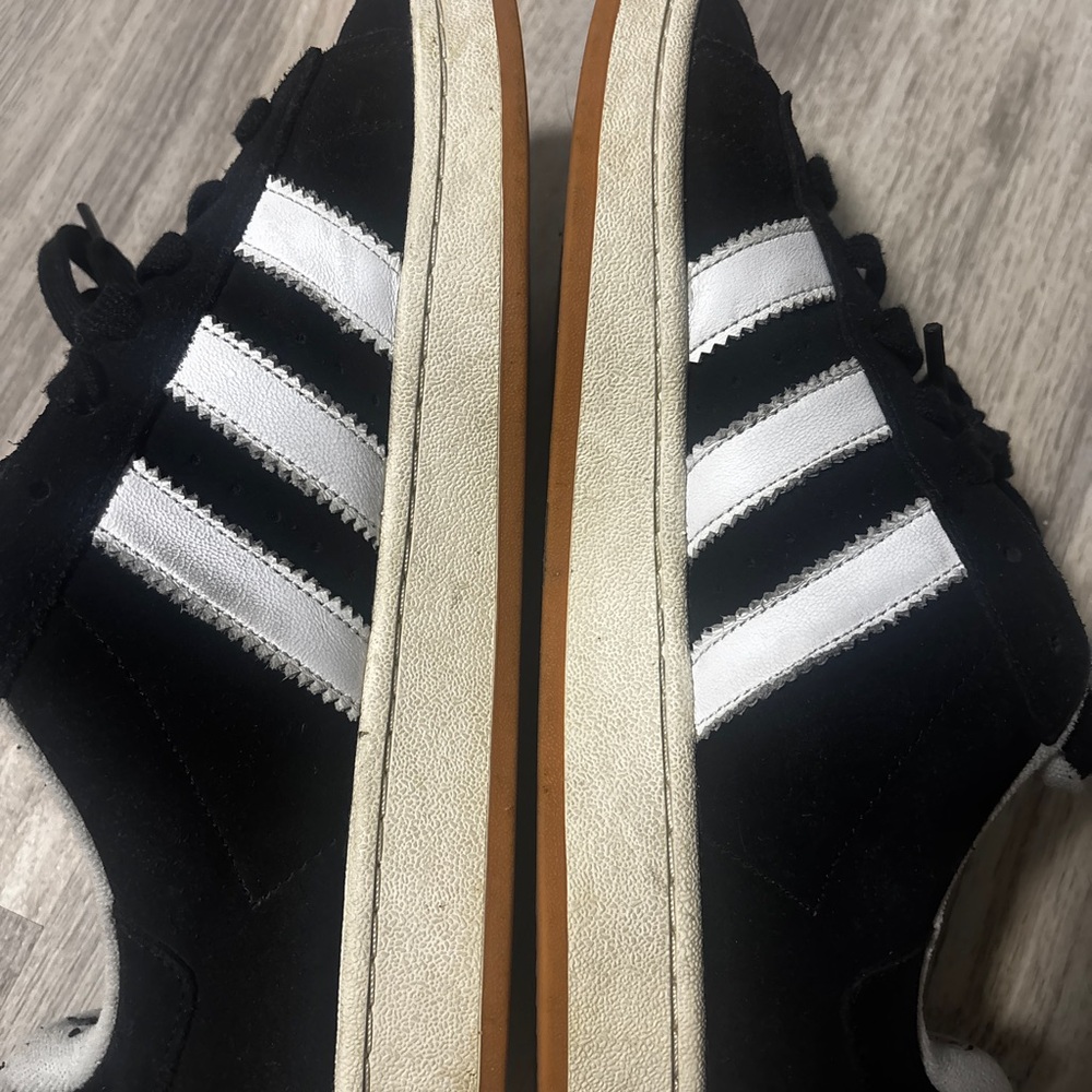 Adidas Black and White Classic Sneakers - Picture 3 of 3